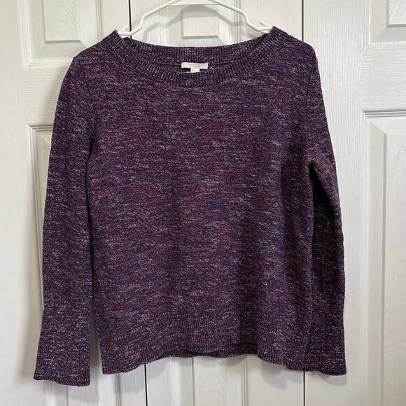 Cos 100% Cotton Colorful Spacedye Sweater Small - Picture 1 of 7